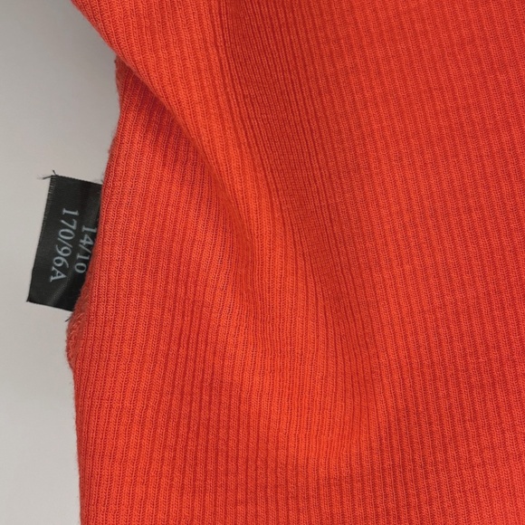 Poppy Pink Cropped Ribbed Tank Top - Picture 8 of 9